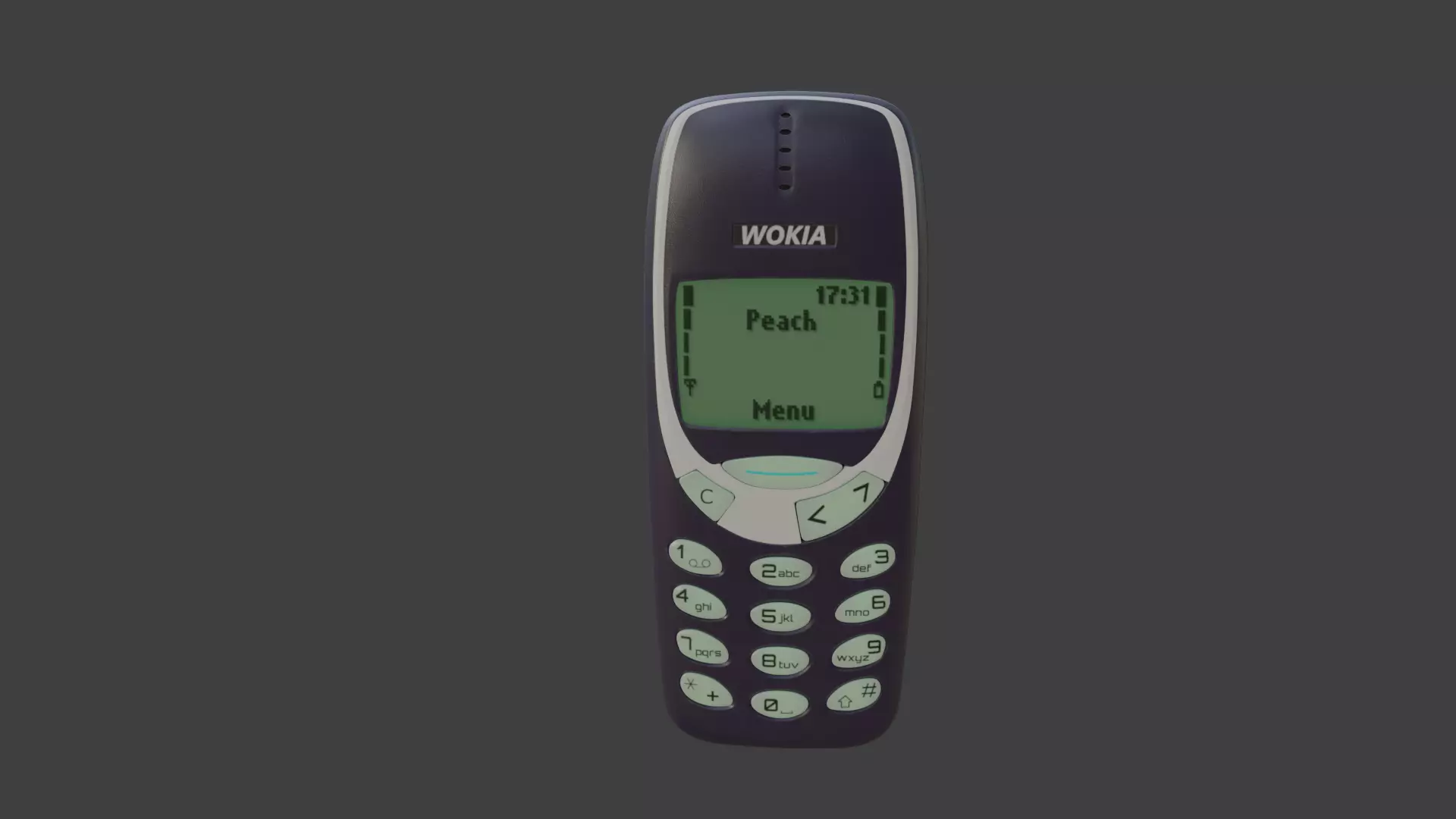 Nokia 3310 Bootleg mobile 3D model_0