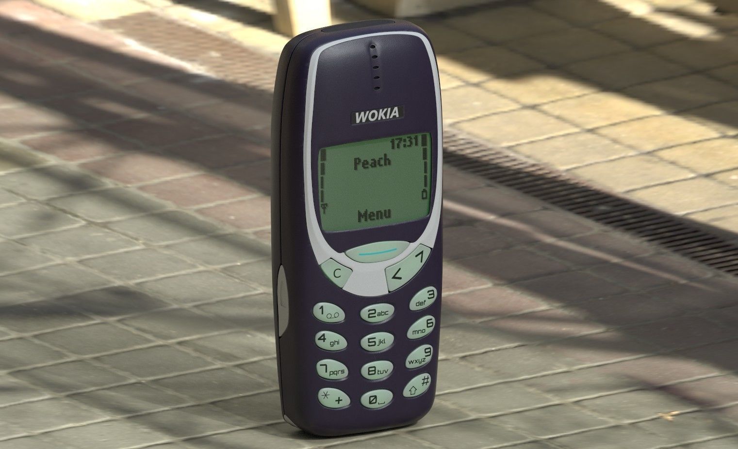 Nokia 3310 Bootleg mobile 3D model_17