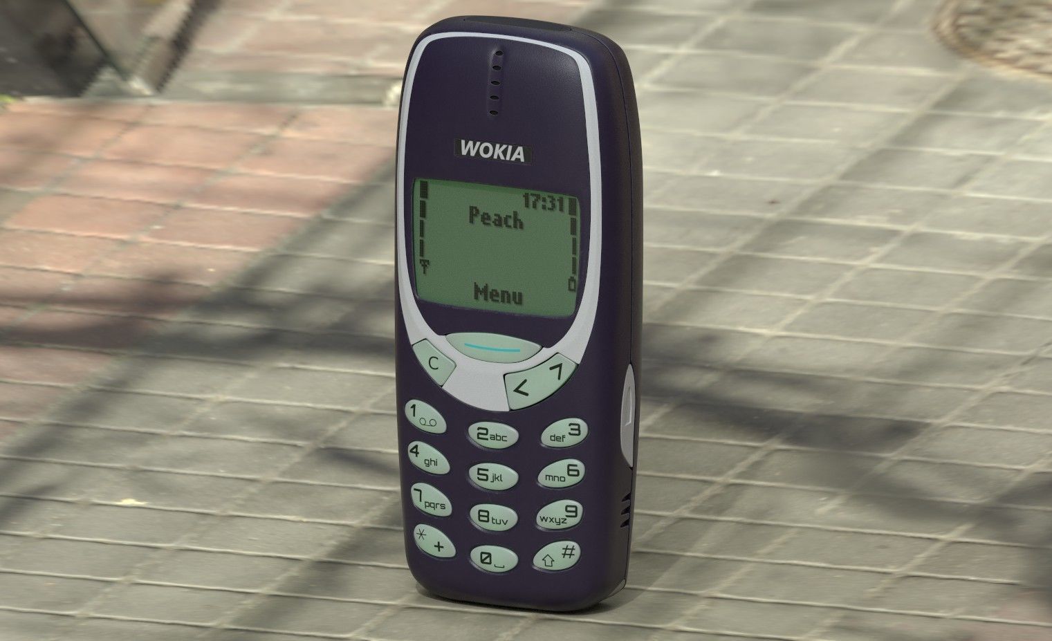 Nokia 3310 Bootleg mobile 3D model_16