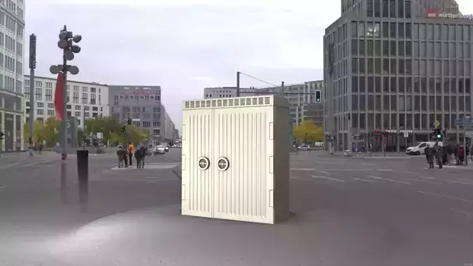 Electrical Distribution Cabinet 125