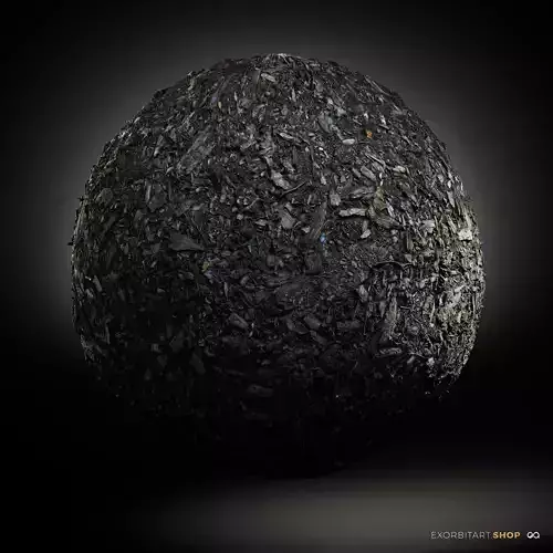 Scanned Seamless Wood Chips Ground PBR Textures Texture