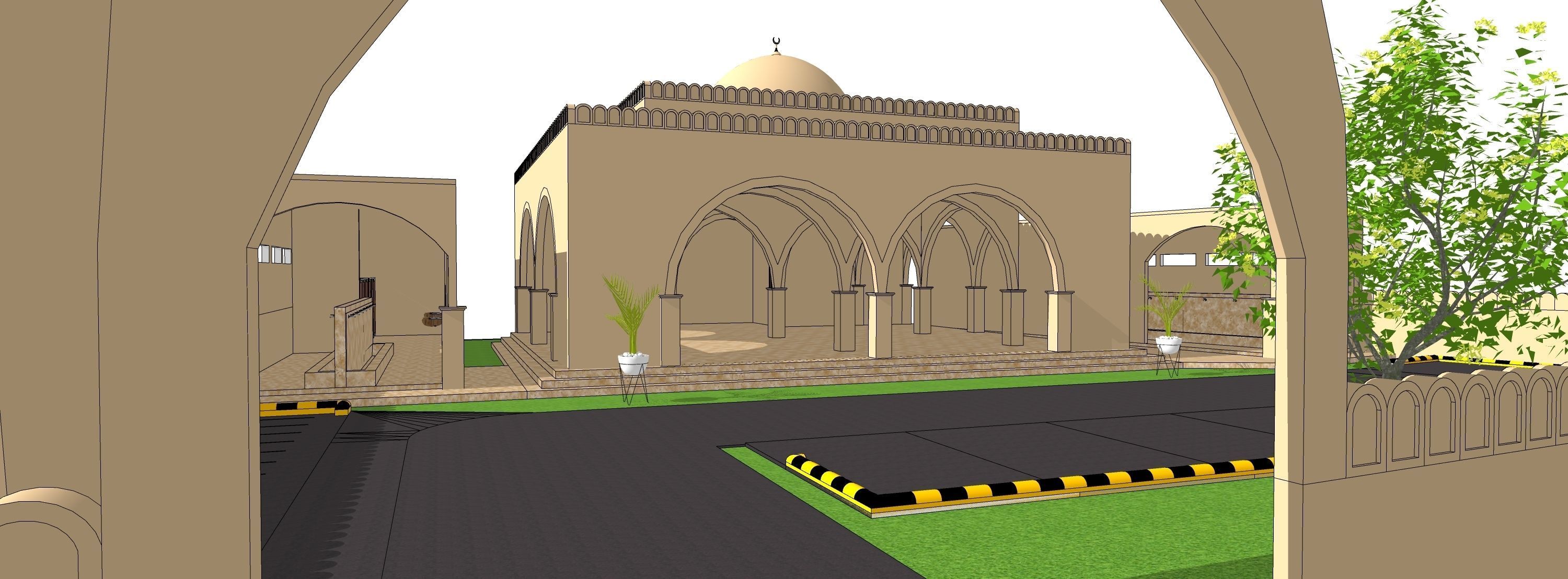 mosque Free 3D model_1