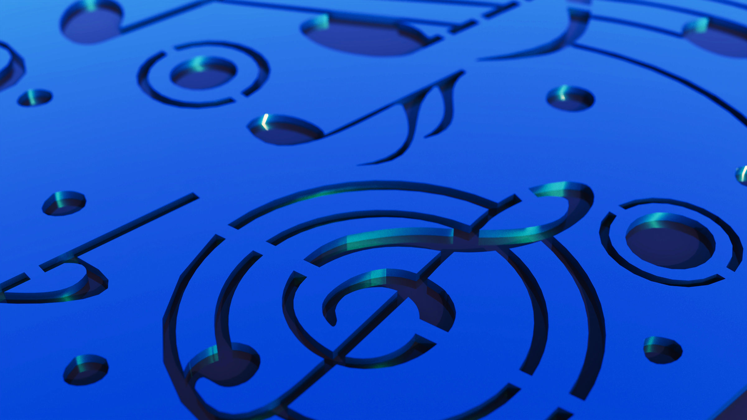 40 3D Decorative wall panels - screen SET 053 3D model_1