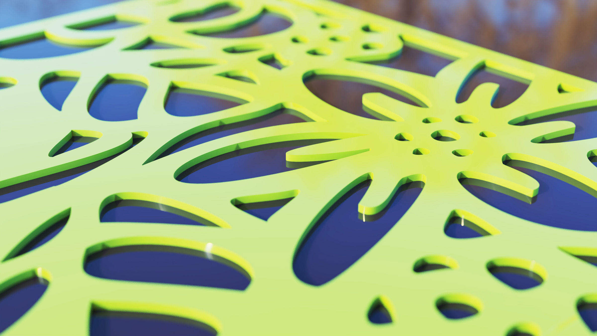 40 3D Decorative wall panels - screen SET 054 3D model_1