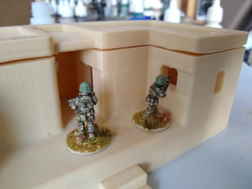 Afghan Compounds and walls ALL 3D print model_11