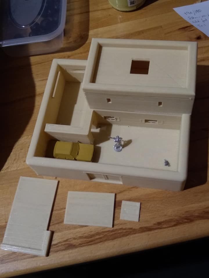 Afghan Compounds and walls ALL 3D print model_9