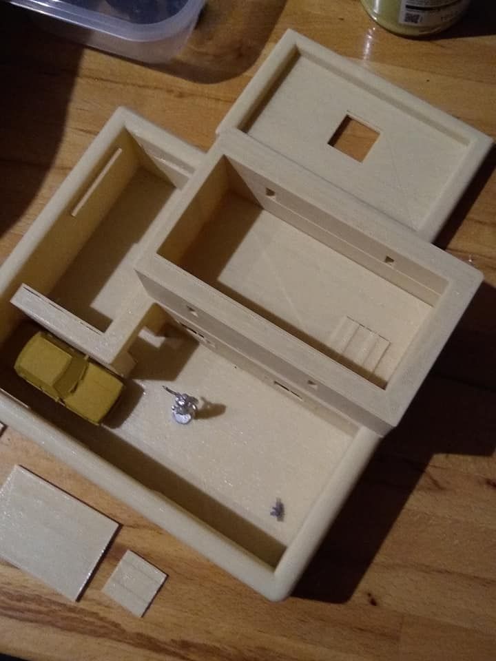 Afghan Compounds and walls ALL 3D print model_10