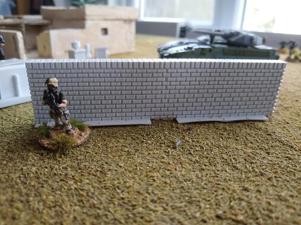 Afghan Compounds and walls ALL 3D print model_14