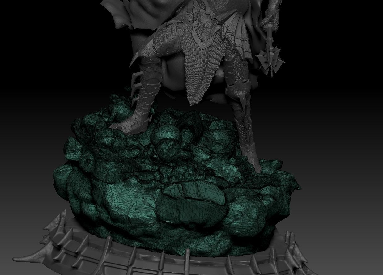 Sauron from Lord of the rings fan made 3D print model_6