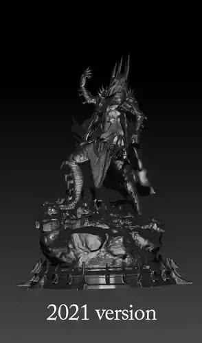 Sauron from Lord of the rings fan made 3D model
