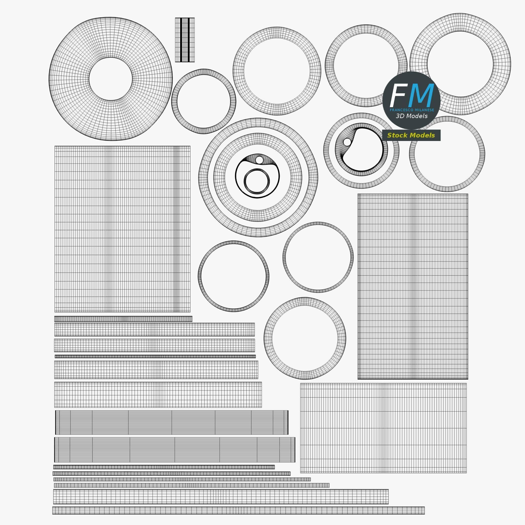 Liquor bottle pouring spout 3D model_11