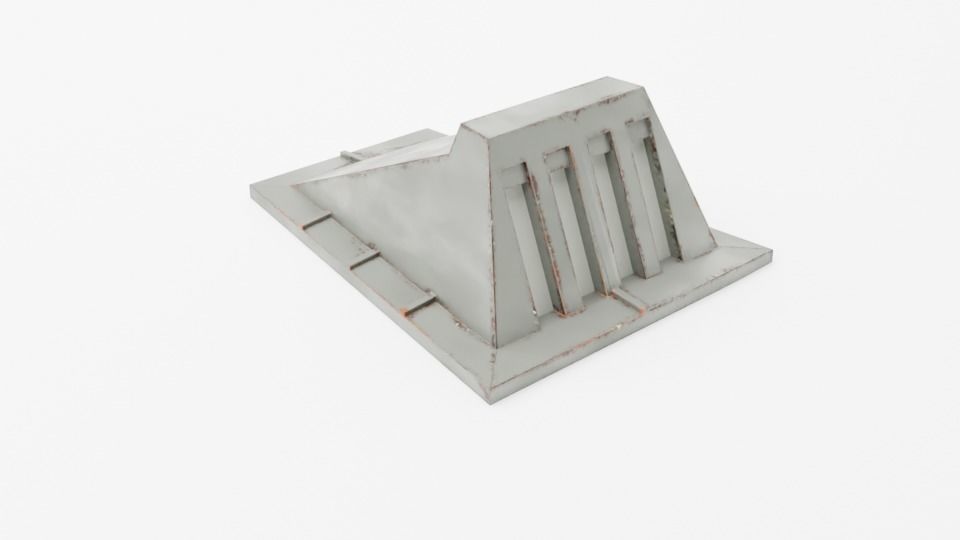 Star Wars Yavin 4 Hangar light - 1-12 scale Blackseries 3D print model_4