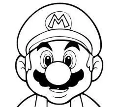 Mario Bross Cookie Cutter 3D print model