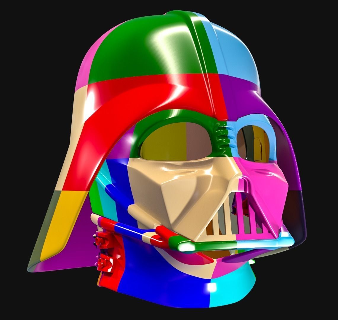 Darth Vader Helmet STL 3D print model_14
