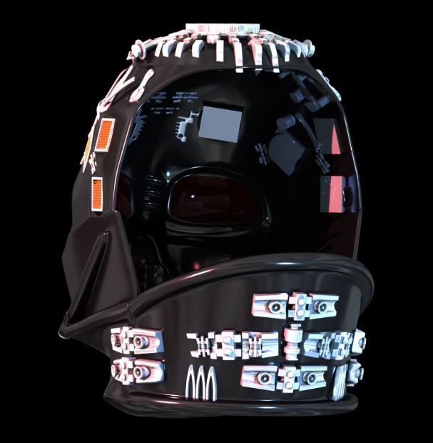 Darth Vader Helmet STL 3D print model_4