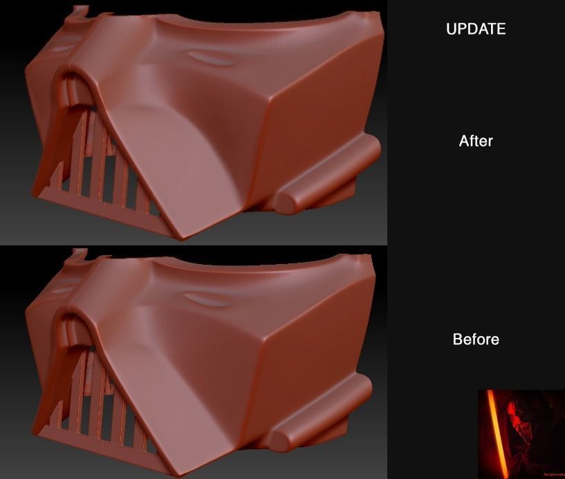 Darth Vader Helmet STL 3D print model_15