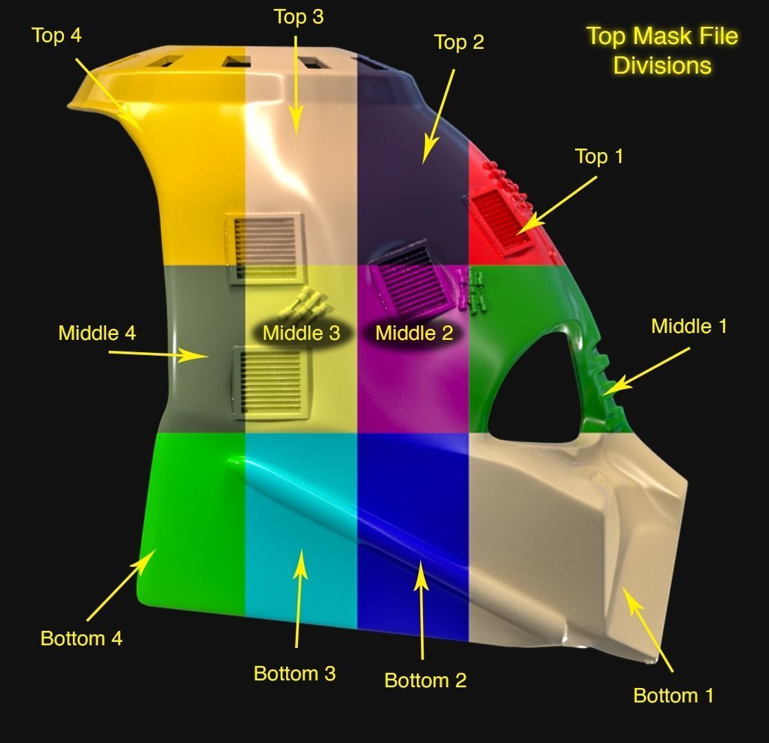 Darth Vader Helmet STL 3D print model_7