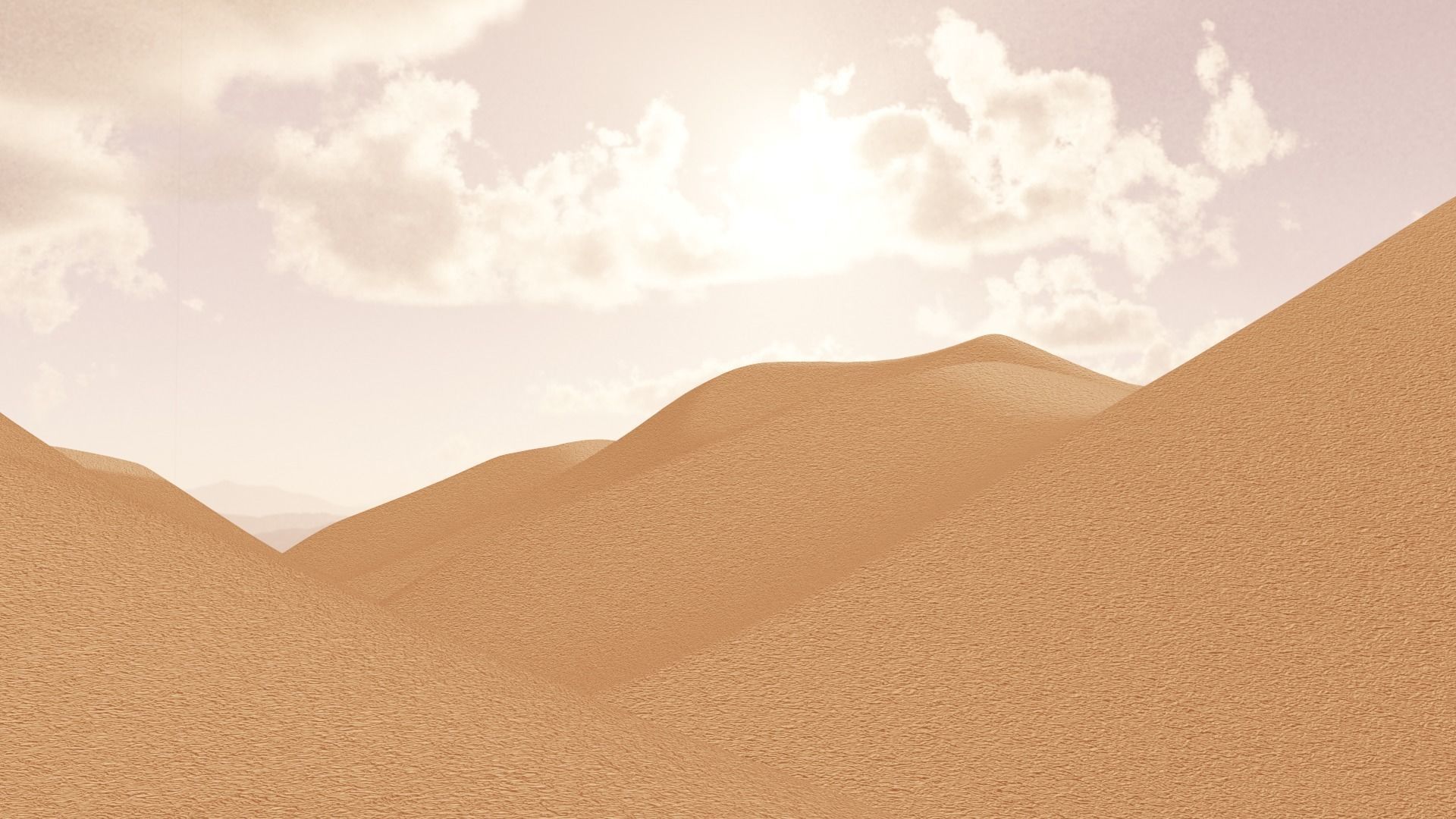 Big Desert - Dunes 3D model_2