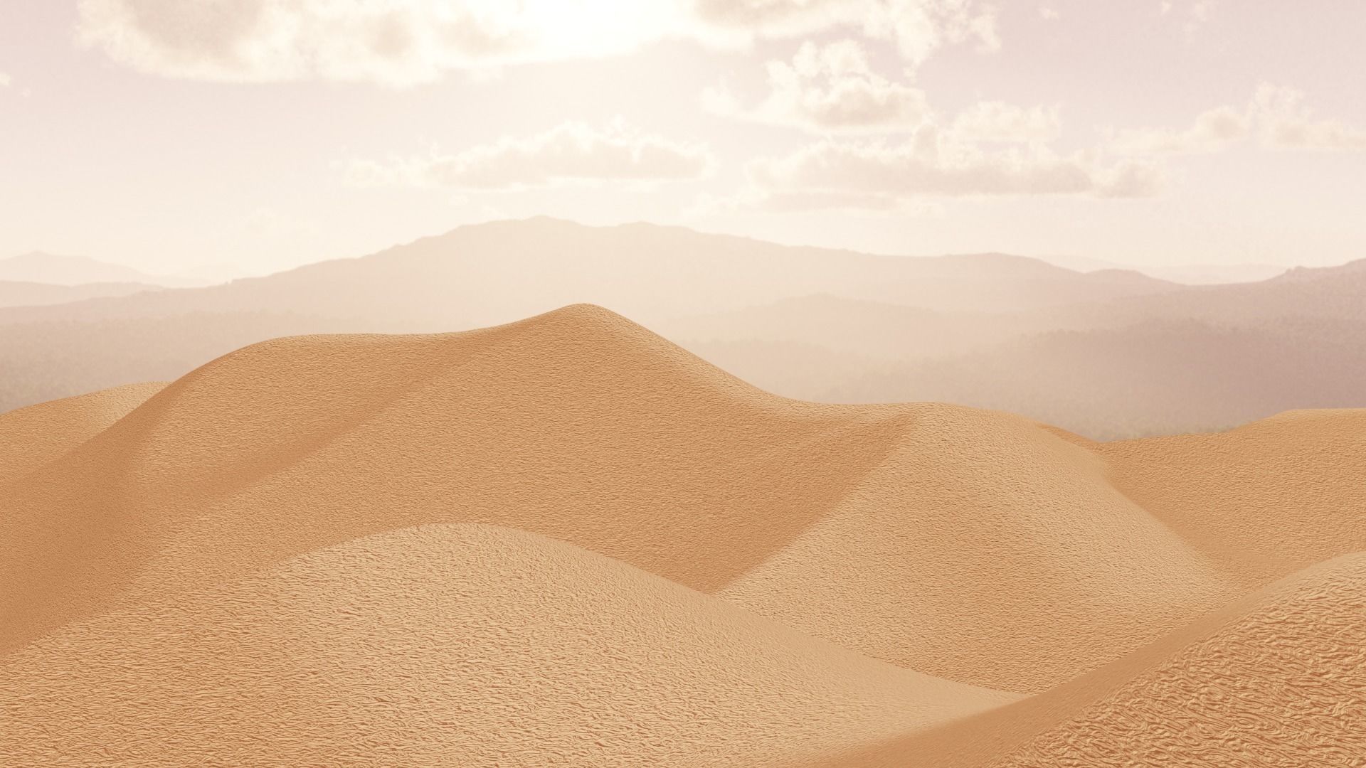 Big Desert - Dunes 3D model_1