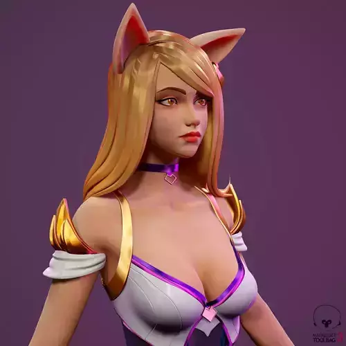 Ahri Zbrush Sculpt