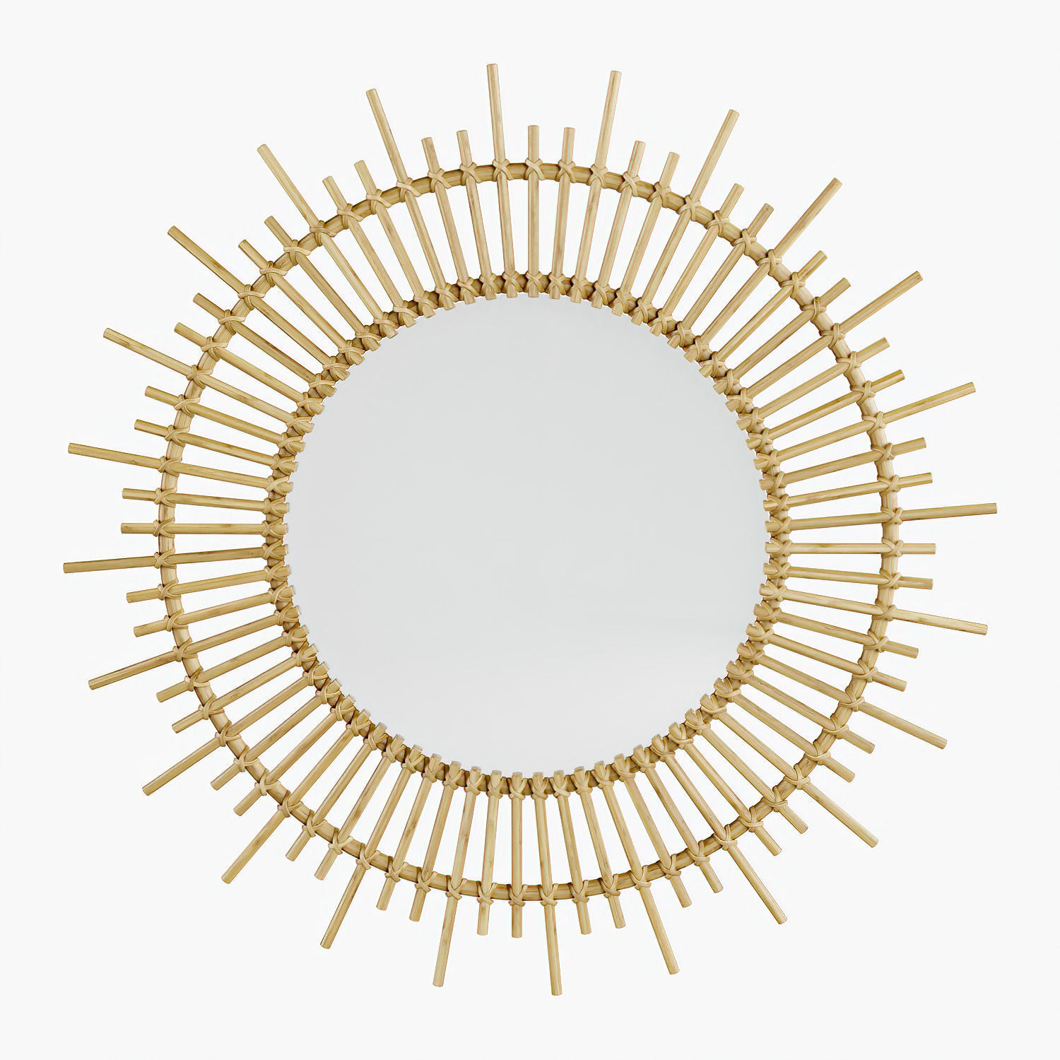 Planete rattan mirror  3D model_1