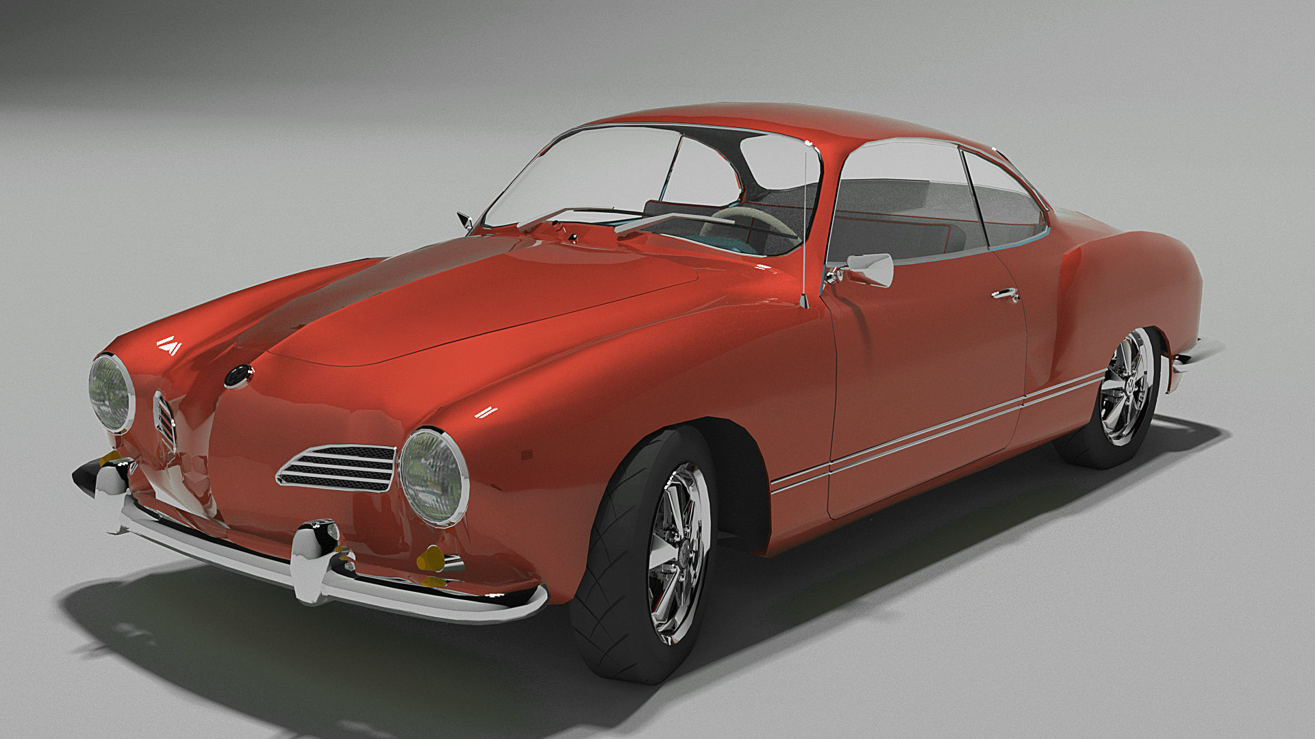 Volkswagen Karmann-Ghia Coupe  3D model_0