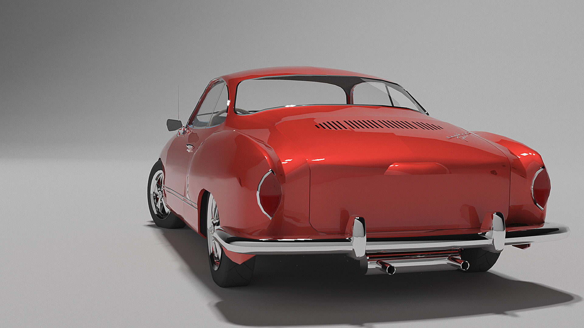 Volkswagen Karmann-Ghia Coupe  3D model_2