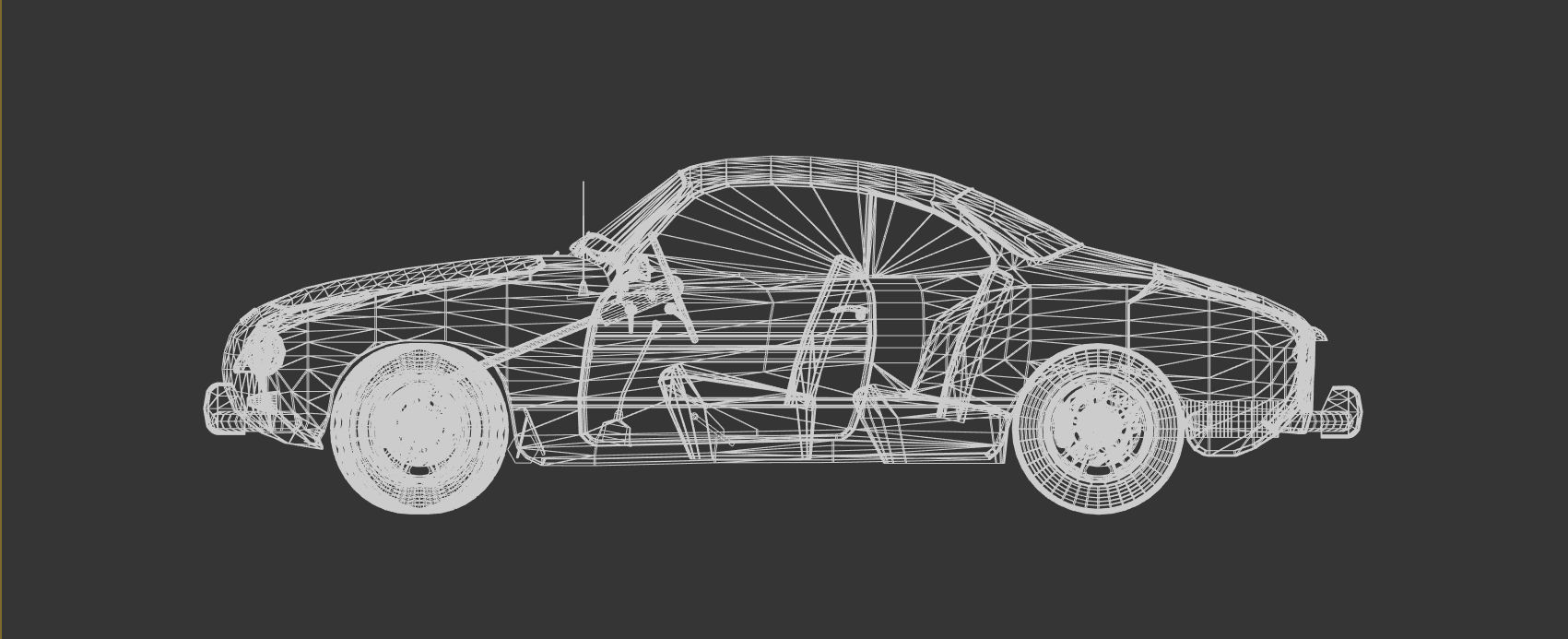 Volkswagen Karmann-Ghia Coupe  3D model_5