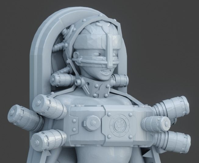 Convent Mecha Pilots for your favorite nun-bots 3D print model_1