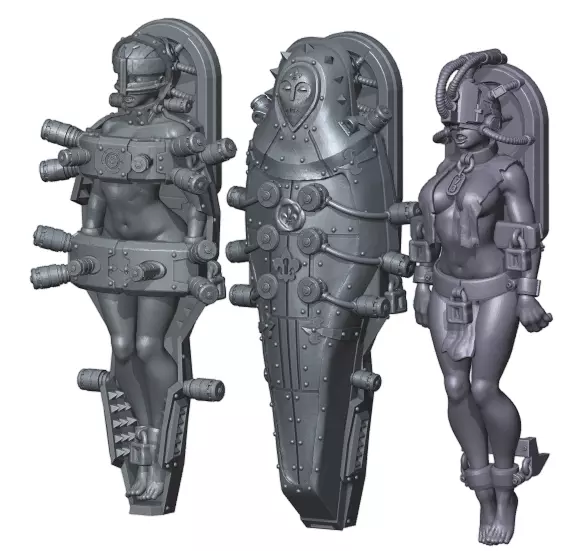 Convent Mecha Pilots for your favorite nun-bots 3D print model_0