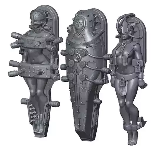 Convent Mecha Pilots for your favorite nun-bots 3D print model