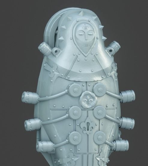 Convent Mecha Pilots for your favorite nun-bots 3D print model_4