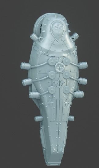 Convent Mecha Pilots for your favorite nun-bots 3D print model_5