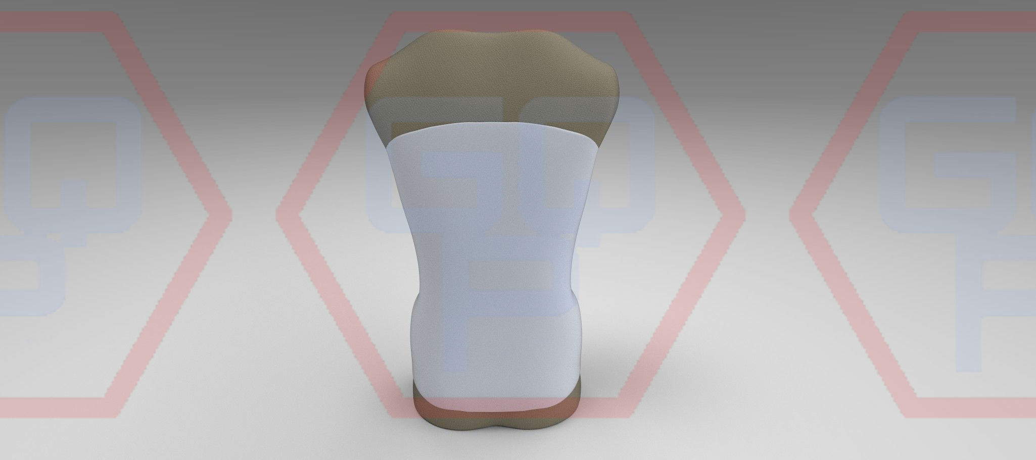 Orthopedic Corset Brace Cheneau Scoliosis 3D model_5