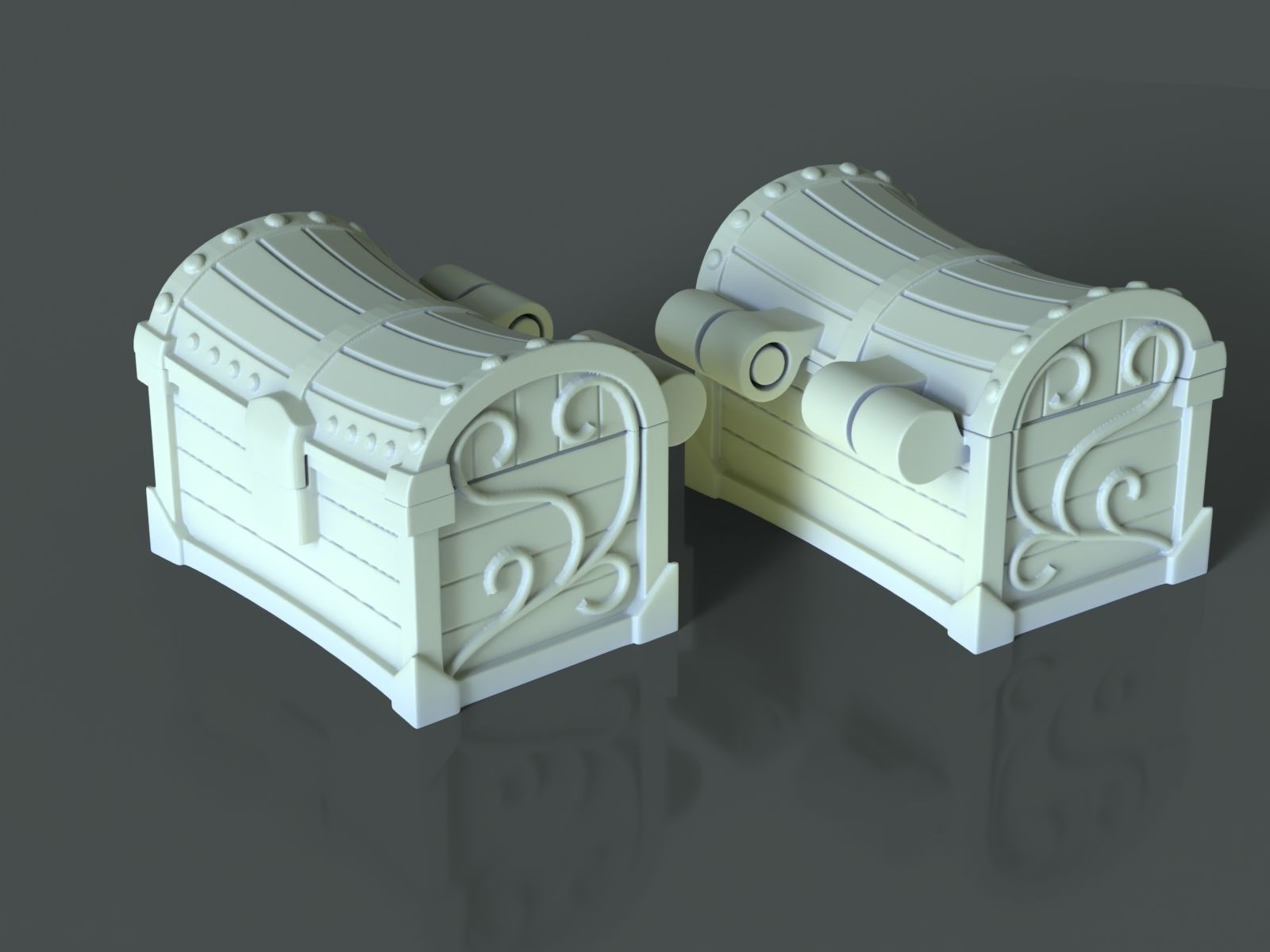 Jewelry Chest - Printer Ready 3D print model_1