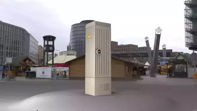 Electrical Distribution Cabinet 167