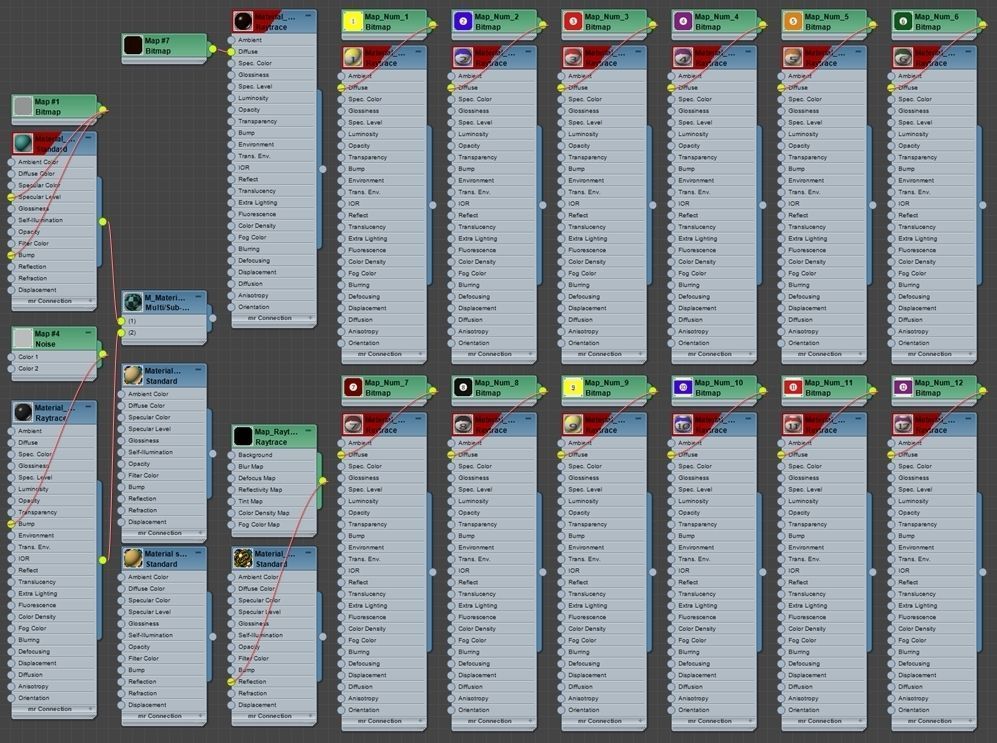 Wall clock billiard 3D model_28