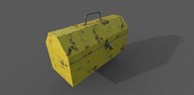 Tool Box 3D Model Low-poly 3D model