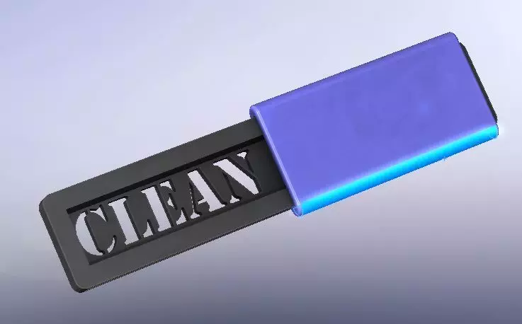 Dishwasher Sign 3D print model_0