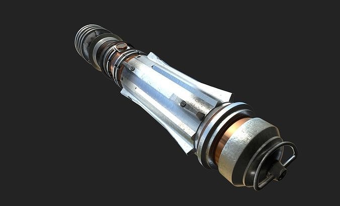 Leias Lightsaber STL 3D print model