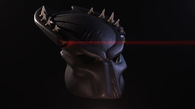 Predator Mask STL 3D print model