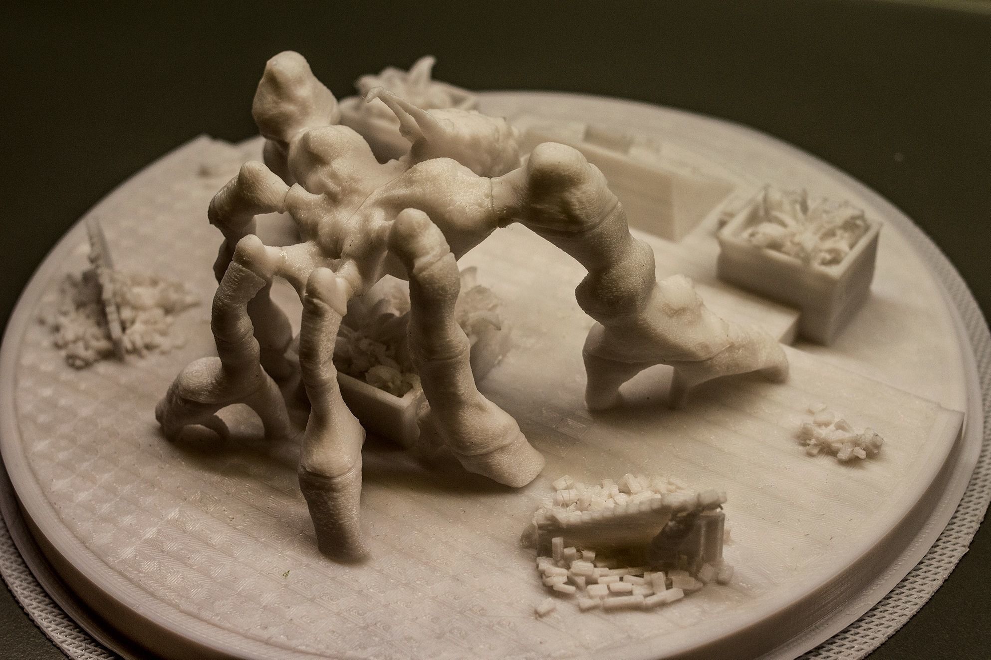 Stranger Things 3 Diorama STL 3D print model_8
