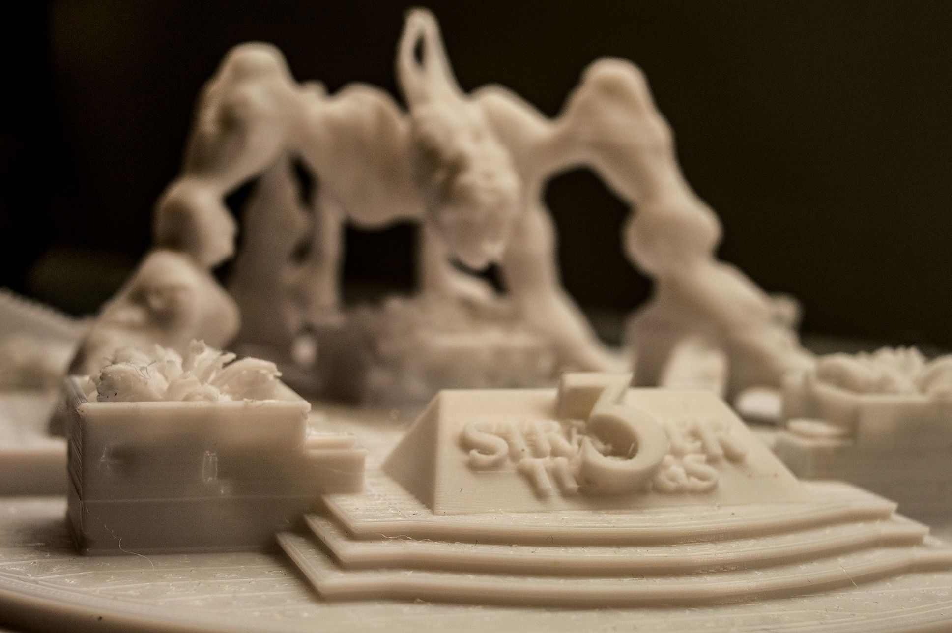 Stranger Things 3 Diorama STL 3D print model_3