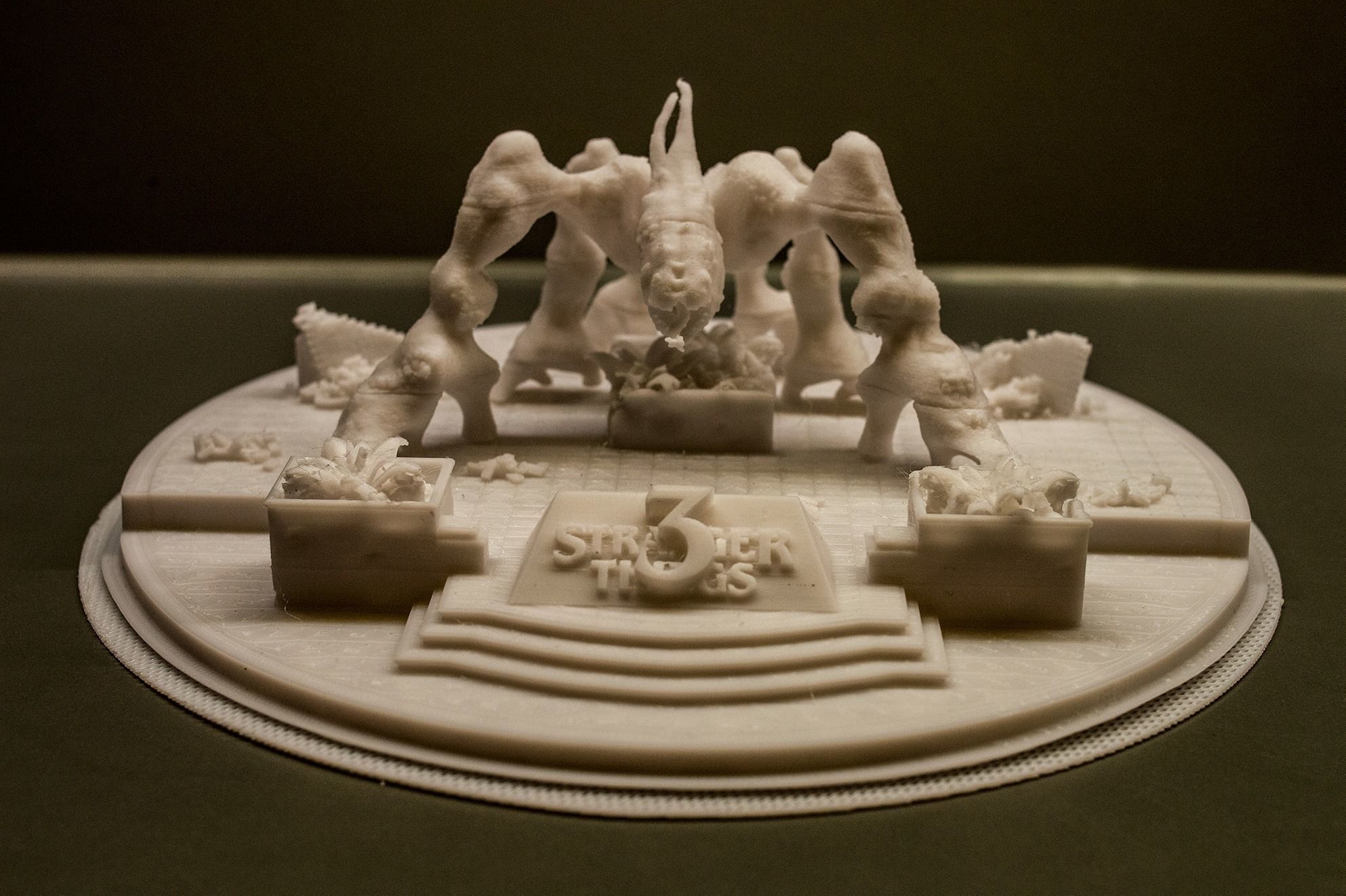 Stranger Things 3 Diorama STL 3D print model_5