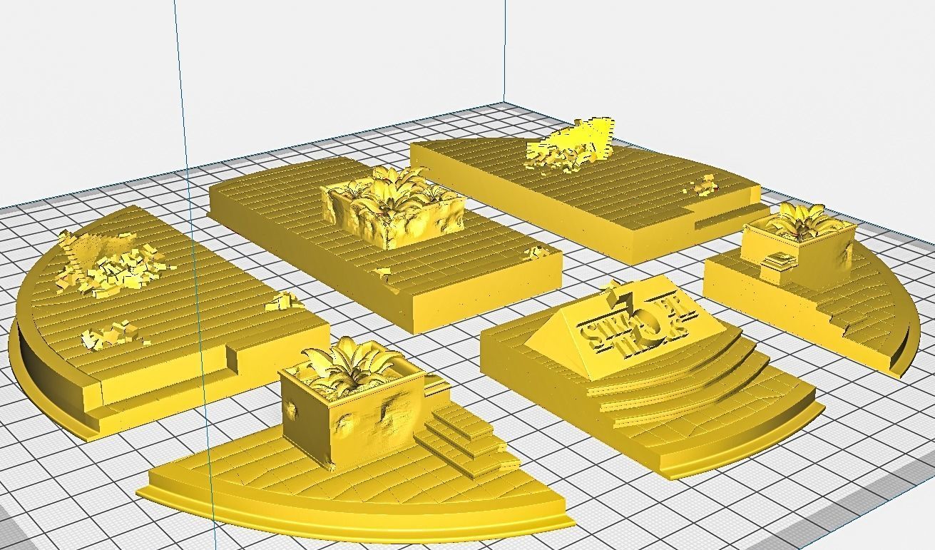 Stranger Things 3 Diorama STL 3D print model_16