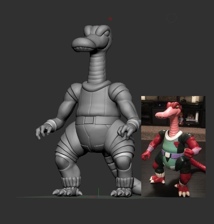 QuackPot Dinosaucers 3D print model_3