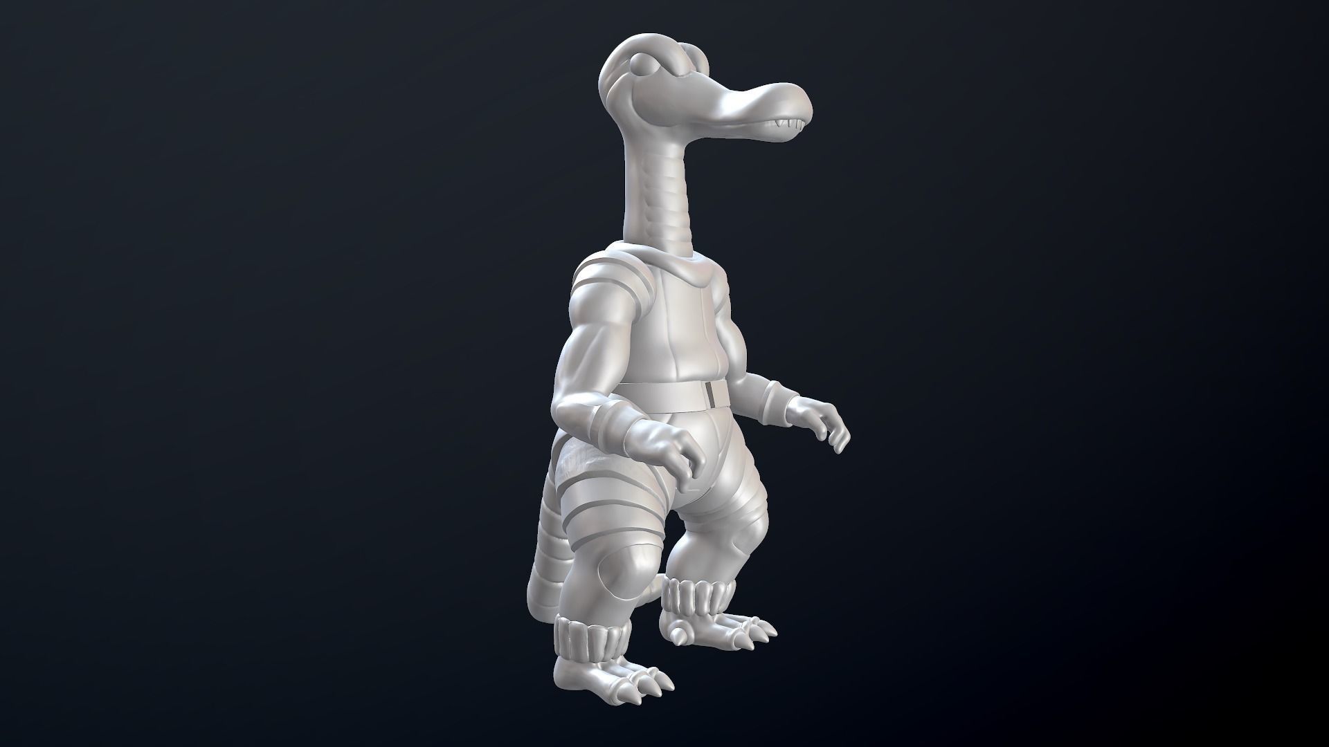 QuackPot Dinosaucers 3D print model_8