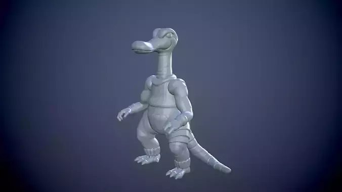 QuackPot Dinosaucers 3D print model