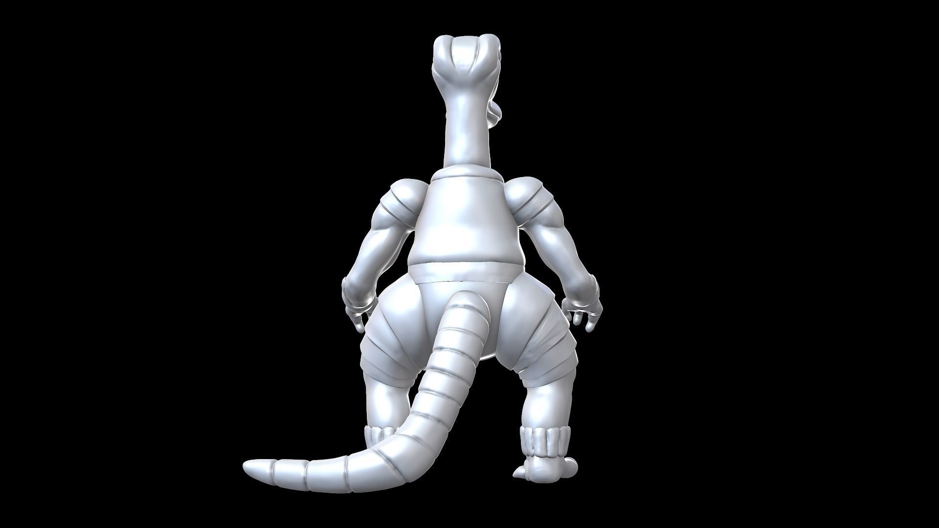 QuackPot Dinosaucers 3D print model_4