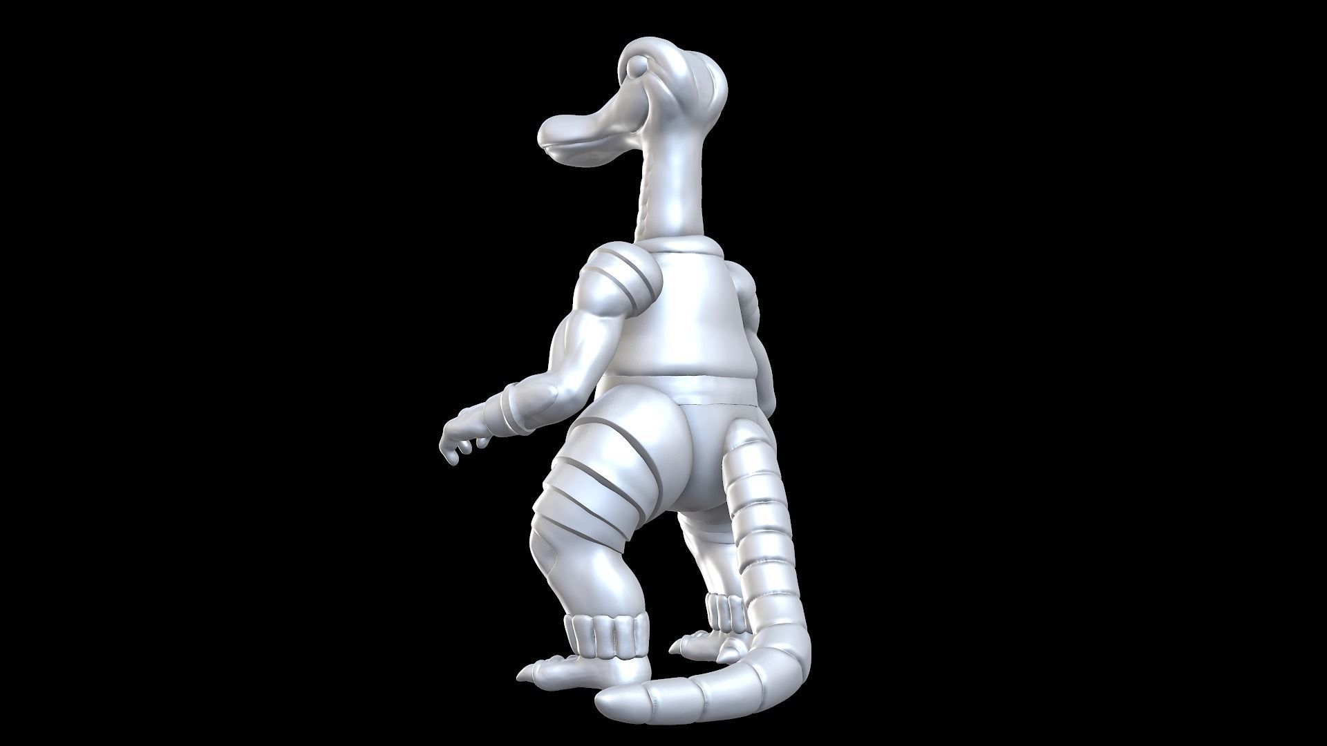 QuackPot Dinosaucers 3D print model_5